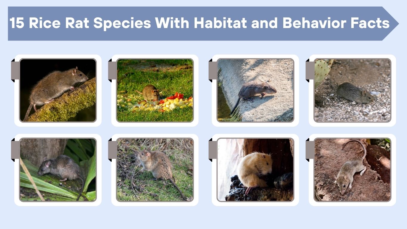 15 Rice Rat Species With Habitat and Behavior Facts