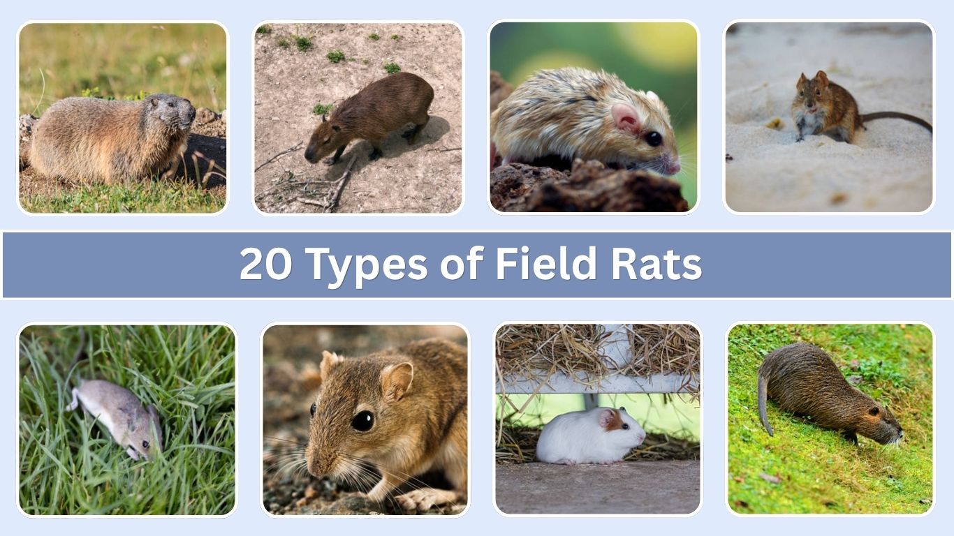 20 Types of Field Rats: Identification, Habitat and Pictures