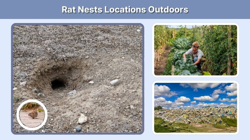 Rat Nests Locations Outdoors