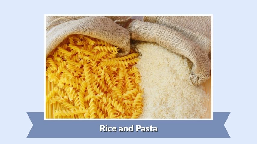 Rice and Pasta
