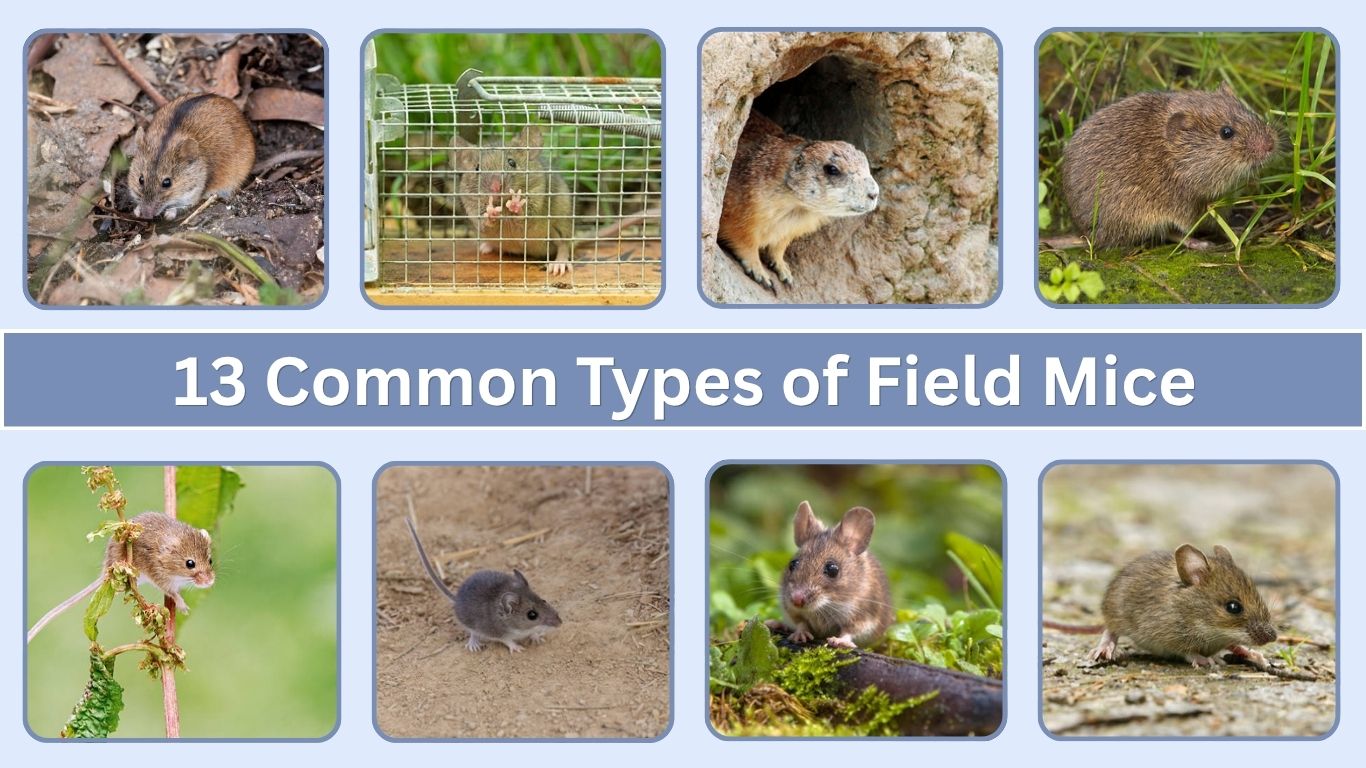 13 Common Types of Field Mice: Identification, Diet and Life Cycle 