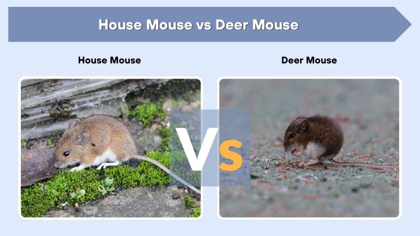 House Mouse vs Deer Mouse
