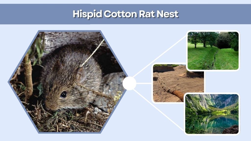 Hispid Cotton Rat Nest