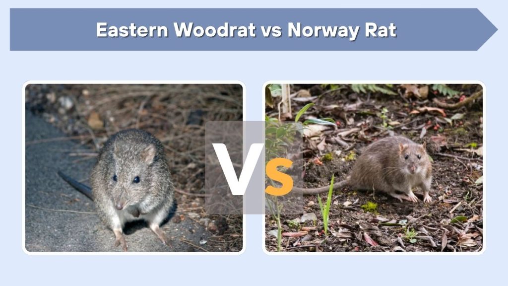 Eastern Woodrat vs Norway Rat