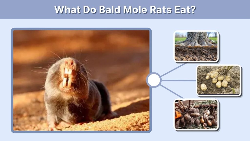 What Do Bald Mole Rats Eat?