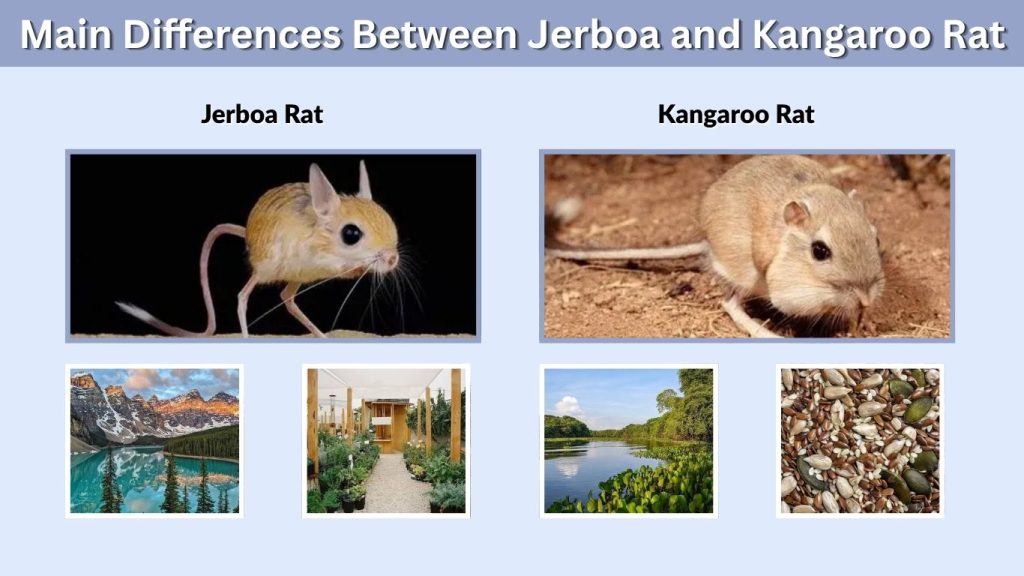 Main Differences Between Jerboa and Kangaroo Rat