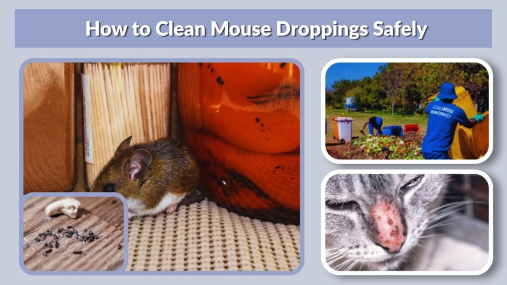 How to Clean Mouse Droppings Safely