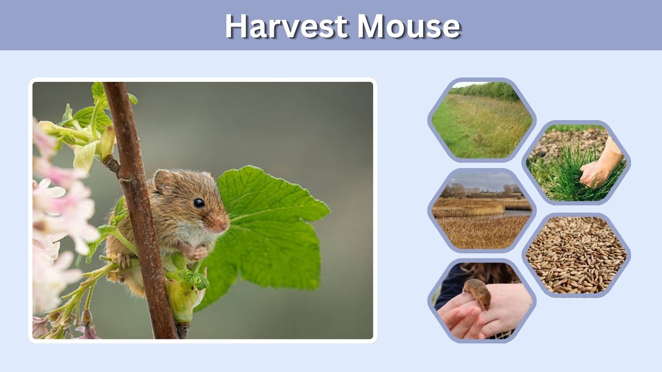 Harvest Mouse: Size, Habitat, Diet, Nest and Facts