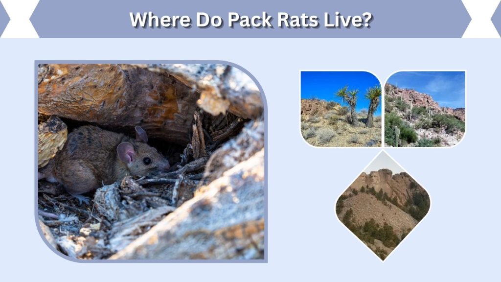 Where Do Pack Rats Live?