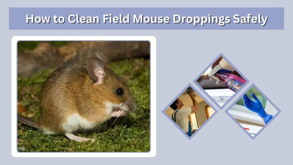 How to Clean Field Mouse Droppings Safely