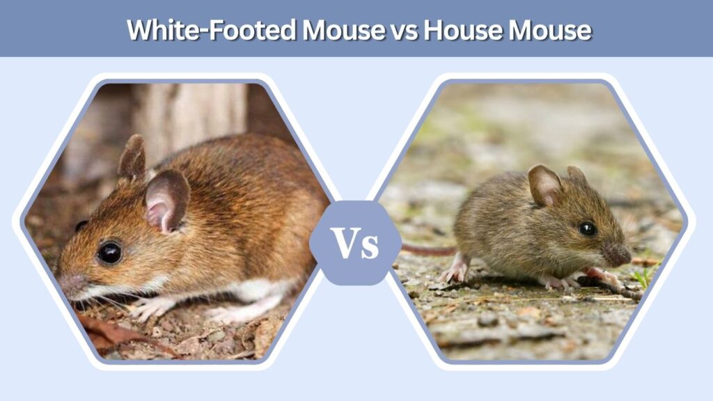 White-Footed Mouse vs House Mouse