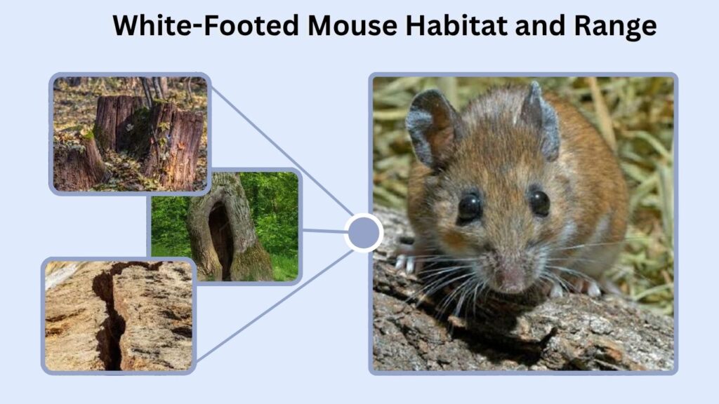 White-Footed Mouse Habitat and Range
