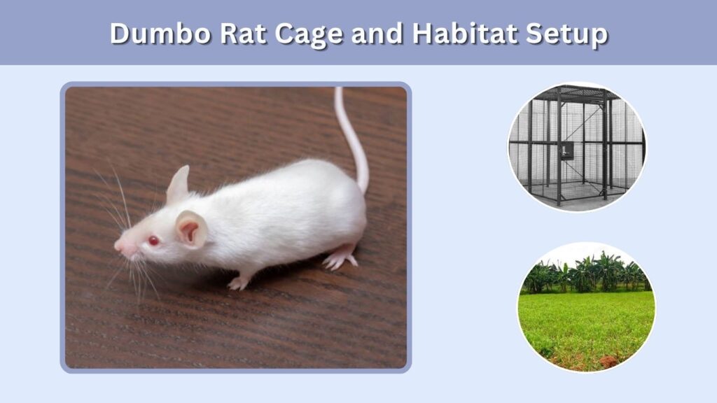 Dumbo Rat Cage and Habitat Setup