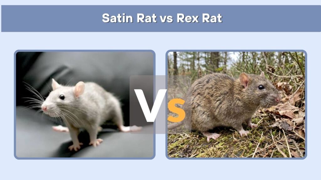 Satin Rat vs Rex Rat